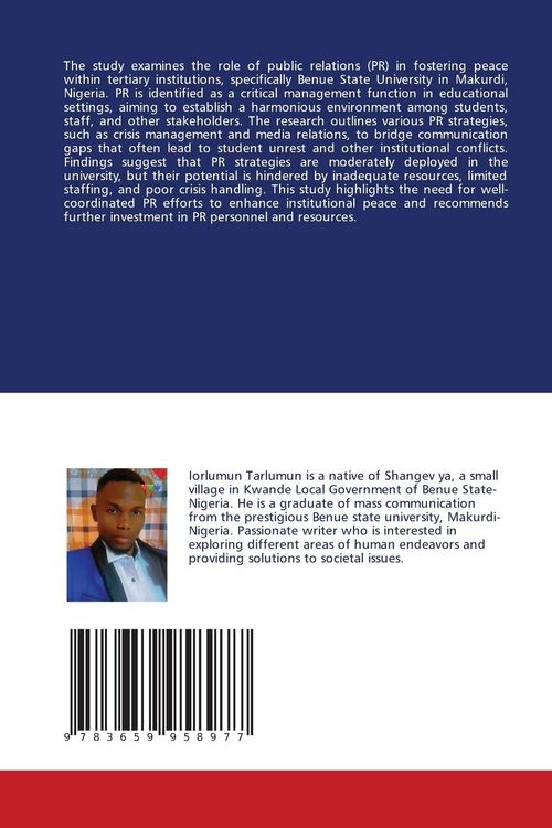 Produktbild: Impact of Public Relations Strategies for Conflict Resolution