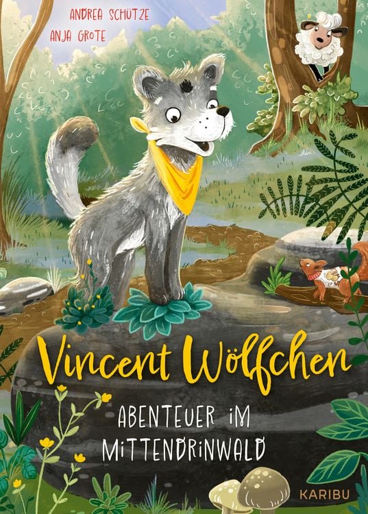 Produktbild: Vincent W&ouml;lfchen &ndash; Abenteuer im Mittendrinwald