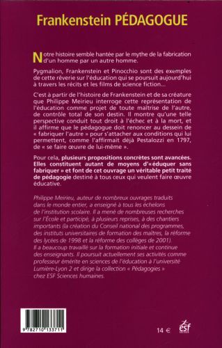 Produktbild: Frankenstein p&eacute;dagogue