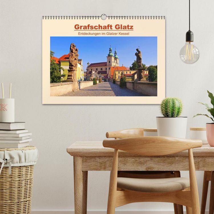 Produktbild: Grafschaft Glatz - Entdeckungen im Glatzer Kessel (Wandkalender 2026 DIN A3 quer), CALVENDO Monatskalender