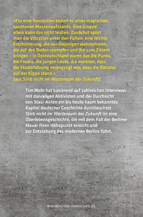 Produktbild: Stirb nicht im Warteraum der Zukunft