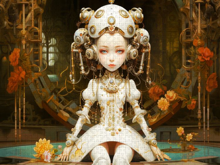 Produktbild: CALVENDO Puzzle K&uuml;nstliche Emotionen | 1000 Teile Lege-Gr&ouml;&szlig;e 64x48cm Foto-Puzzle f&uuml;r gl&uuml;ckliche Stunden