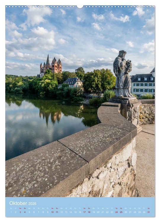 Produktbild: Domstadt Limburg (hochwertiger Premium Wandkalender 2026 DIN A2 hoch), Kunstdruck in Hochglanz