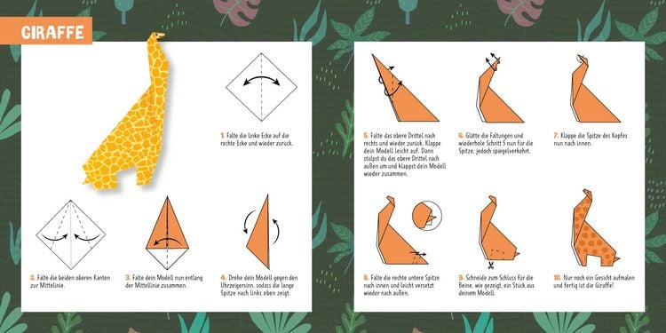 Produktbild: 88 x Origami Kids &ndash; Wilde Tiere