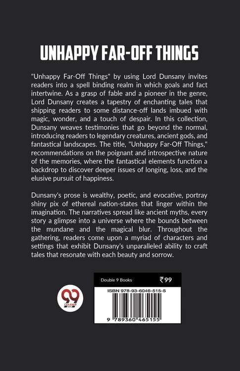 Produktbild: Unhappy Far-Off Things