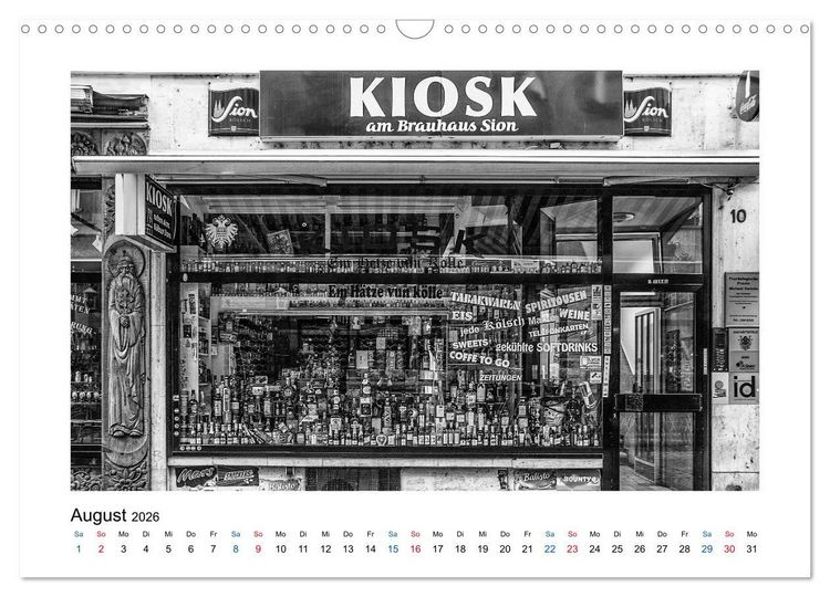 Produktbild: K&ouml;ln. 12 Orte - 1 Stadt (Wandkalender 2026 DIN A3 quer), CALVENDO Monatskalender