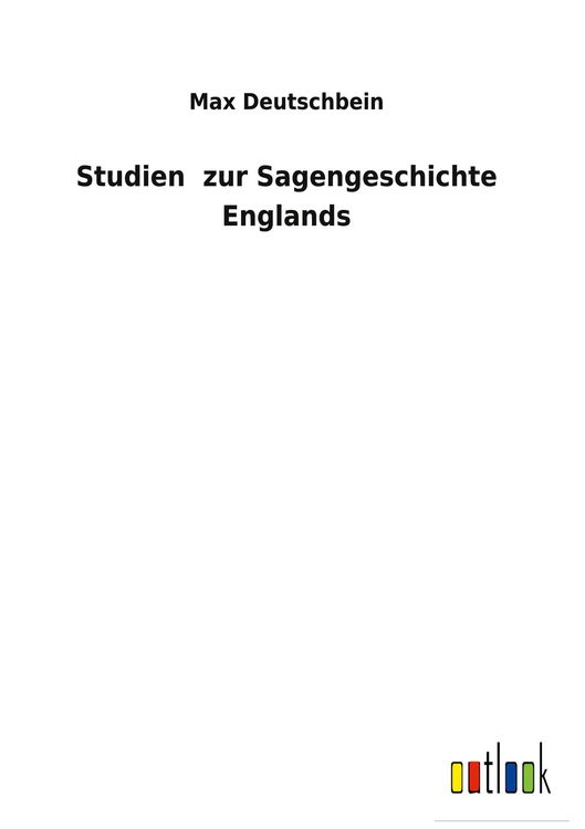 Produktbild: Studien zur Sagengeschichte Englands