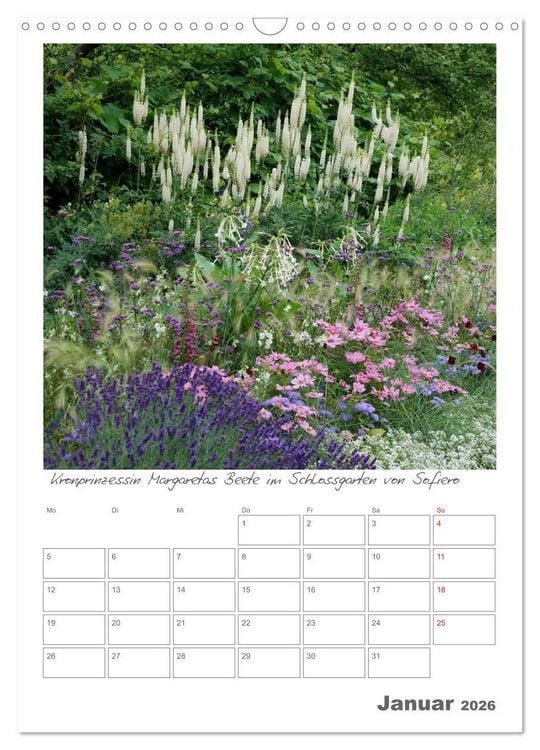 Produktbild: G&auml;rten in Schweden (Wandkalender 2026 DIN A3 hoch), CALVENDO Monatskalender