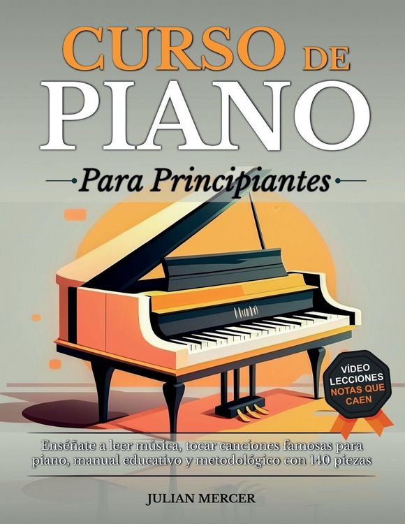 Produktbild: CURSO DE PIANO PARA PRINCIPIANTES