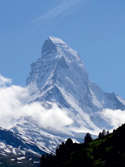 Produktbild: CALVENDO Puzzle Wolkenstimmung am Matterhorn - Zermatt | 1000 Teile Lege-Gr&ouml;&szlig;e 64x48cm Foto-Puzzle f&uuml;r gl&uuml;ckliche Stunden