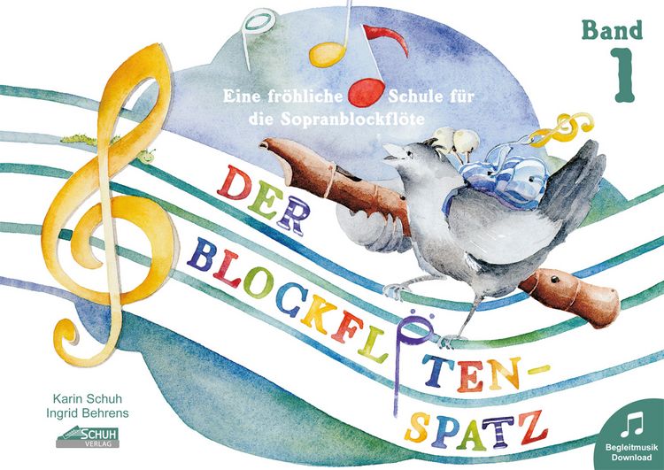 Produktbild: Der Blockfl&ouml;tenspatz (Mit Begleit-CD)