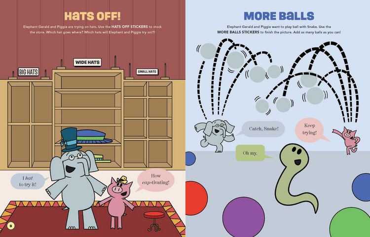 Produktbild: Elephant & Piggie: Let's Sticker!