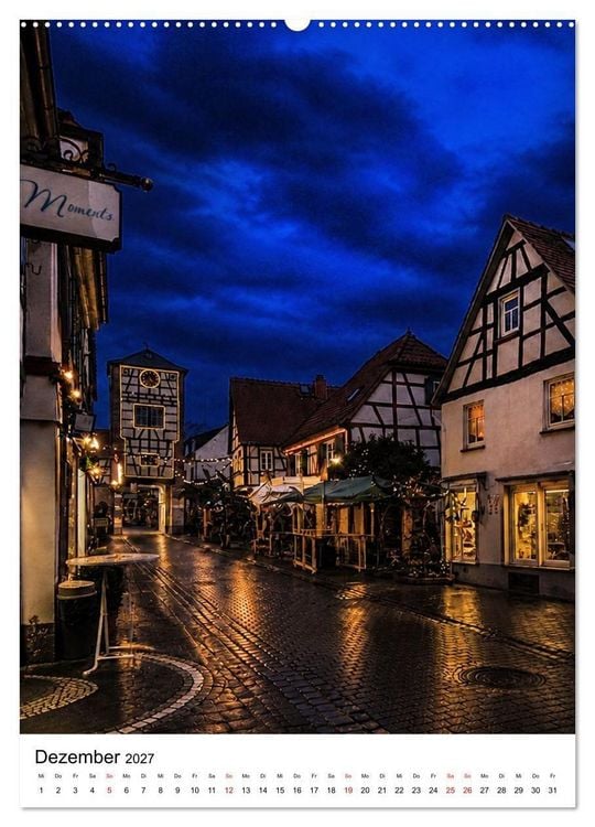 Produktbild: Dreieich Idyllen und Impressionen (hochwertiger Premium Wandkalender 2027 DIN A2 hoch), Kunstdruck in Hochglanz