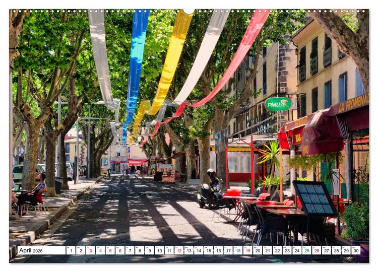 Produktbild: Agde - die schwarze Perle des Languedoc (hochwertiger Premium Wandkalender 2026 DIN A2 quer), Kunstdruck in Hochglanz