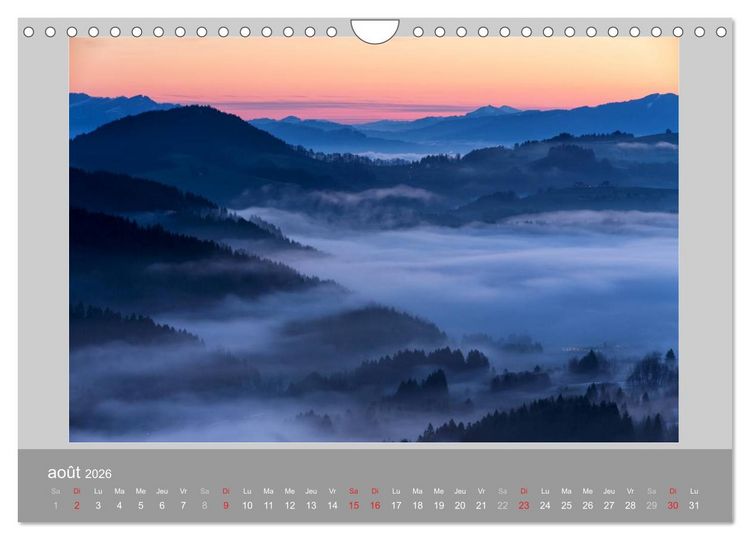 Produktbild: Suisse - Paysage de montagnes 2026 (Calendrier mural 2026 DIN A4 vertical), CALVENDO calendrier mensuel