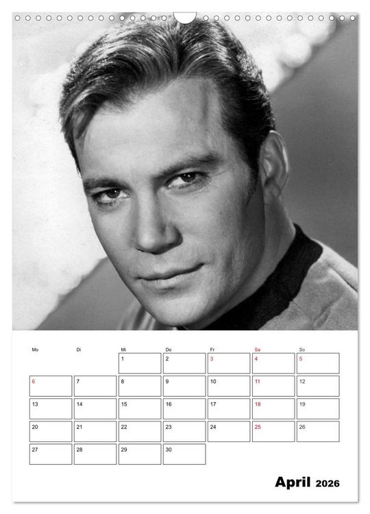 Produktbild: Leinwandhelden. Unvergessene Filmstars (Wandkalender 2026 DIN A3 hoch), CALVENDO Monatskalender