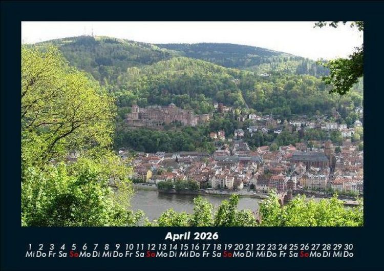 Produktbild: Berge 2026 Fotokalender DIN A5