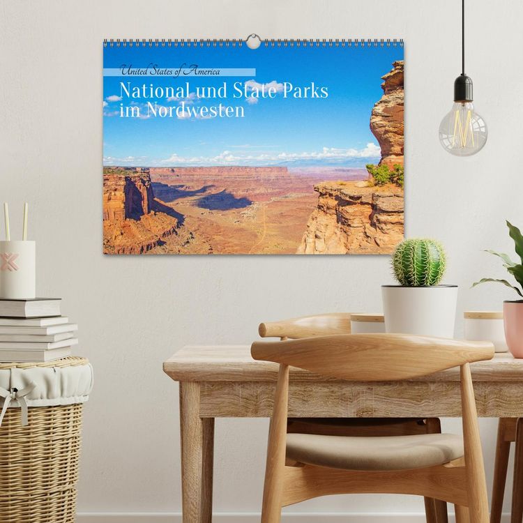 Produktbild: USA - National und State Parks im Nordwesten (Wandkalender 2026 DIN A3 quer), CALVENDO Monatskalender