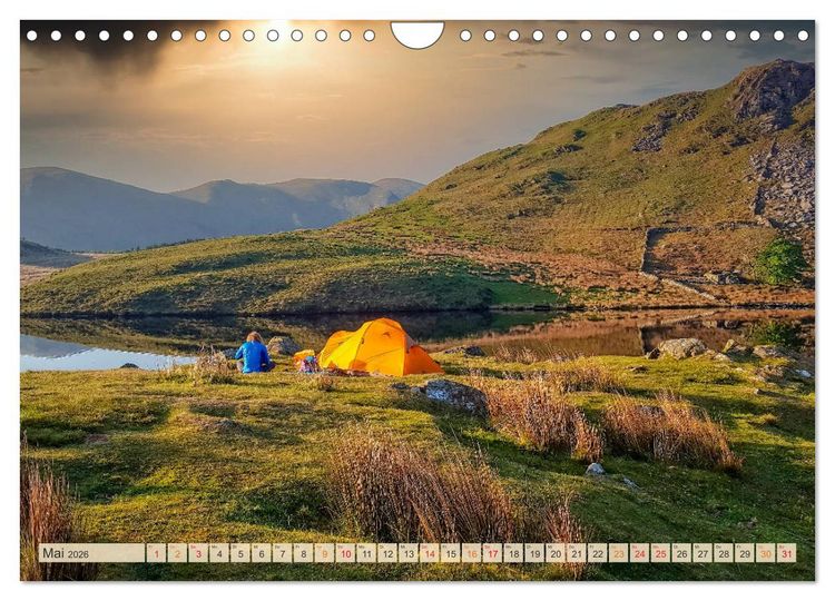 Produktbild: Let's start Camping (Wandkalender 2026 DIN A4 quer), CALVENDO Monatskalender