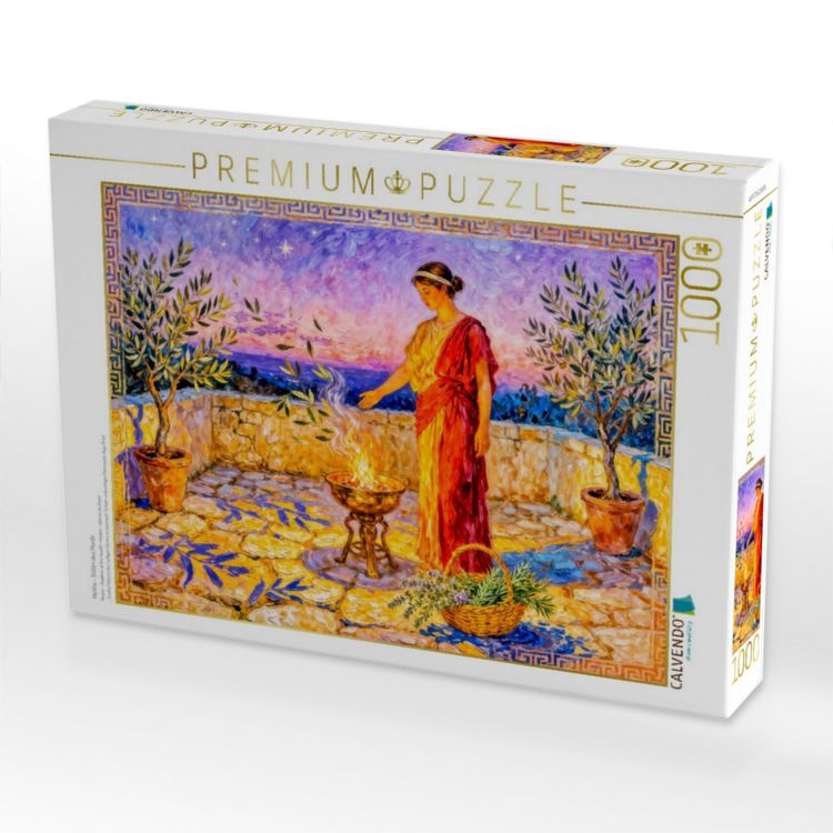 Produktbild: CALVENDO Puzzle Hestia - G&ouml;ttin des Herds | 1000 Teile Lege-Gr&ouml;&szlig;e 64x48cm Foto-Puzzle f&uuml;r gl&uuml;ckliche Stunden