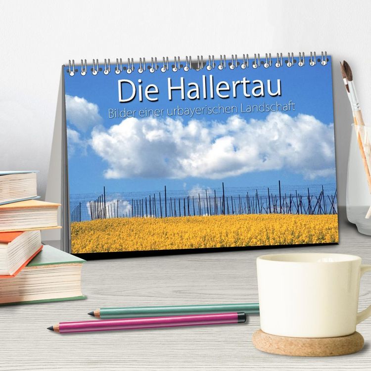 Produktbild: Hallertau (Tischkalender 2026 DIN A5 quer), CALVENDO Monatskalender