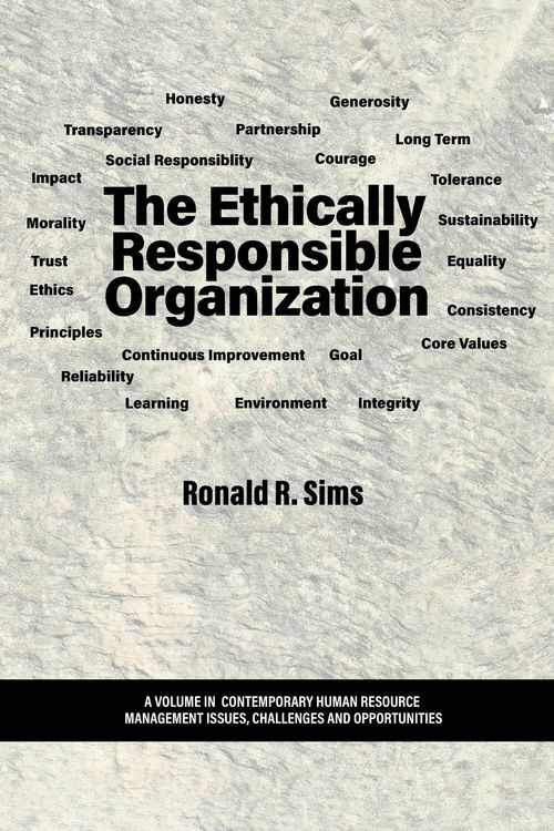 Produktbild: The Ethically Responsible Organization