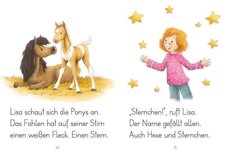 Produktbild: LESEZUG/1. Klasse: Sternchen, mein Fohlen