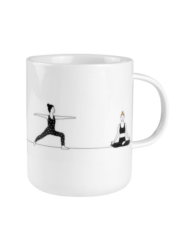Produktbild: R&auml;der Geschenktasse Yoga