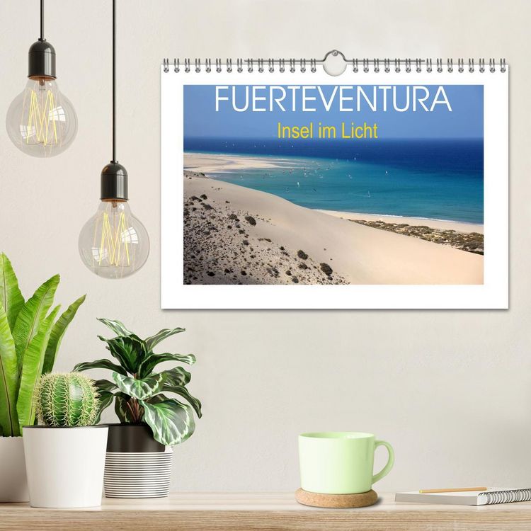 Produktbild: Fuerteventura - Insel im Licht (Wandkalender 2026 DIN A4 quer), CALVENDO Monatskalender