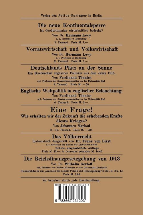 Produktbild: Reichsfinanzreform und Innere Reichspolitik 1906&ndash;1913