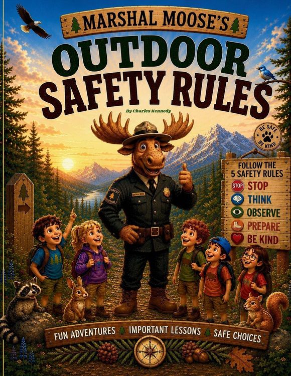 Produktbild: Marshal Moose's Outdoor Safety Rules