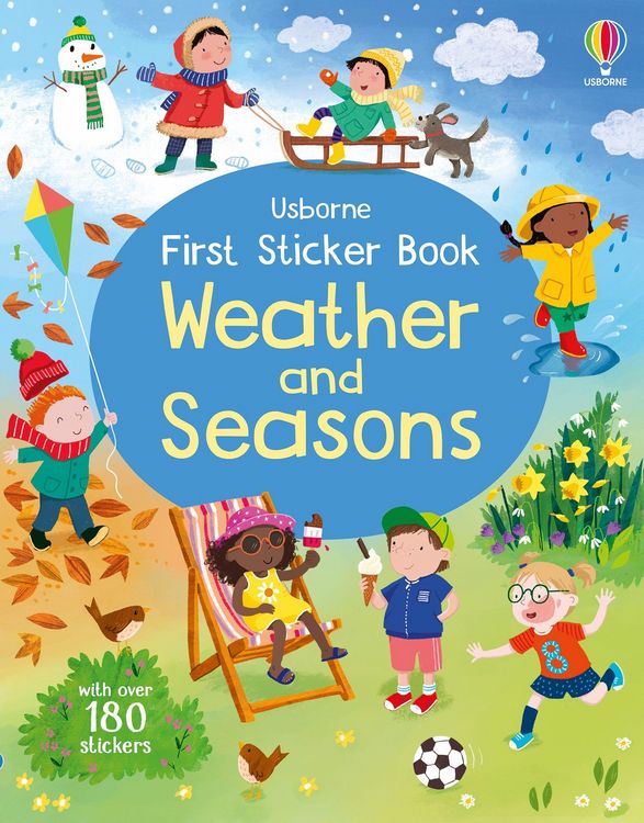 Produktbild: First Sticker Book Weather and Seasons