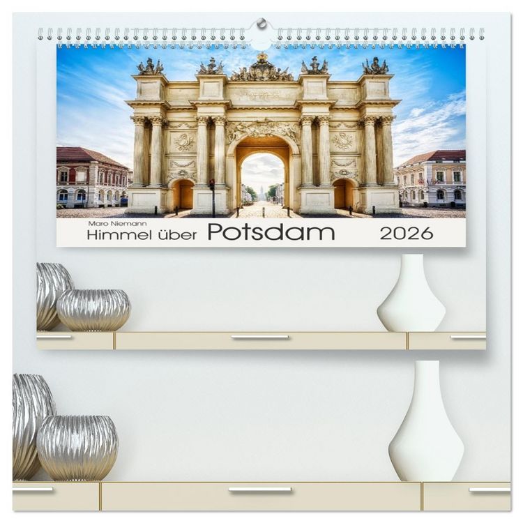 Produktbild: Himmel &uuml;ber Potsdam (hochwertiger Premium Wandkalender 2026 DIN A2 quer), Kunstdruck in Hochglanz