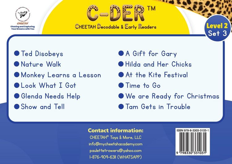 Produktbild: C-DER (Cheetah decodable & early readers)Set3, book 22, Show and Tell