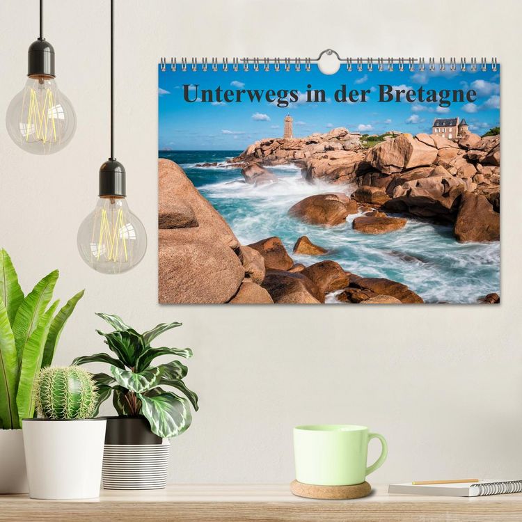 Produktbild: Unterwegs in der Bretagne (Wandkalender 2026 DIN A4 quer), CALVENDO Monatskalender