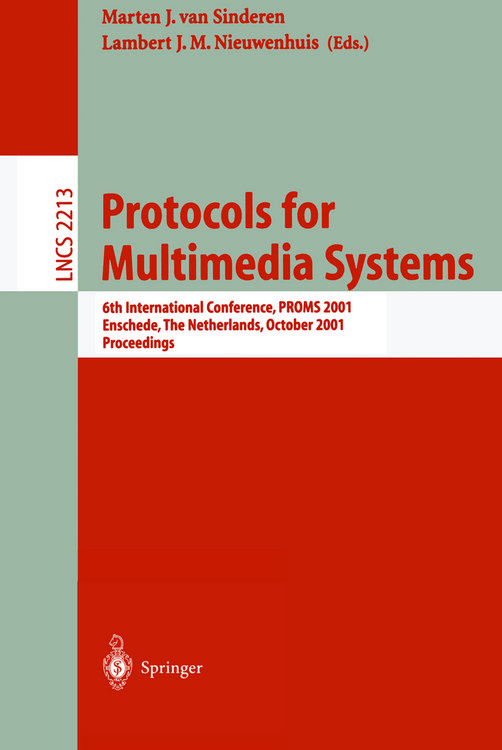 Produktbild: Protocols for Multimedia Systems