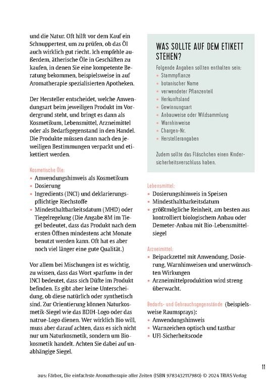 Produktbild: Die einfachste Aromatherapie aller Zeiten