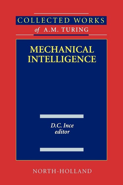 Produktbild: Collected Works of A.M. Turingmechanical Inteligence