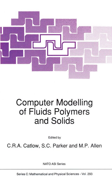 Produktbild: Computer Modelling of Fluids Polymers and Solids