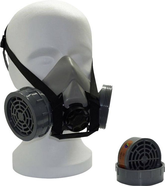 Produktbild: Aerotec RM605 2005763 Atemschutz Halbmasken-Set A1 Gr&ouml;&szlig;e: Uni