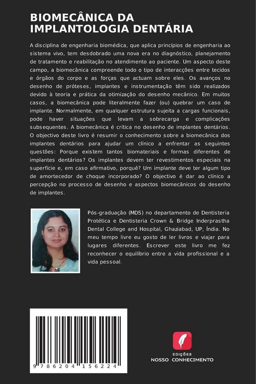 Produktbild: Biomec&acirc;nica Da Implantologia Dent&aacute;ria