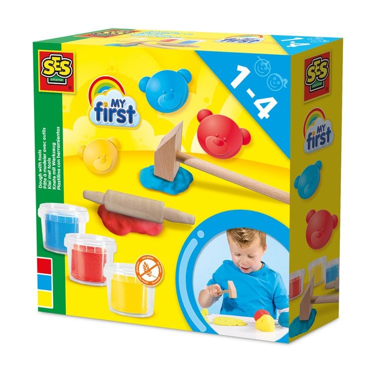 Produktbild: My first - Knete mit Werkzeug 3x90gr