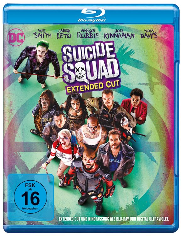 Produktbild: Suicide Squad (Kinofassung & Extended Cut) [2 BRs]