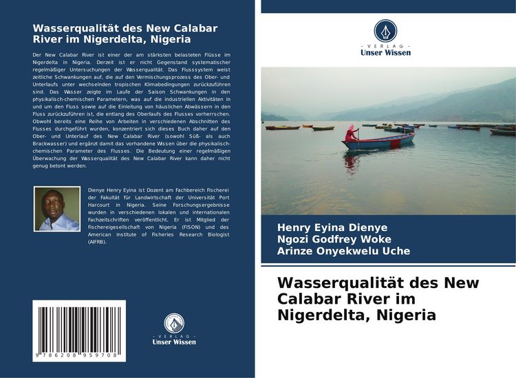 Produktbild: Wasserqualit&auml;t des New Calabar River im Nigerdelta, Nigeria