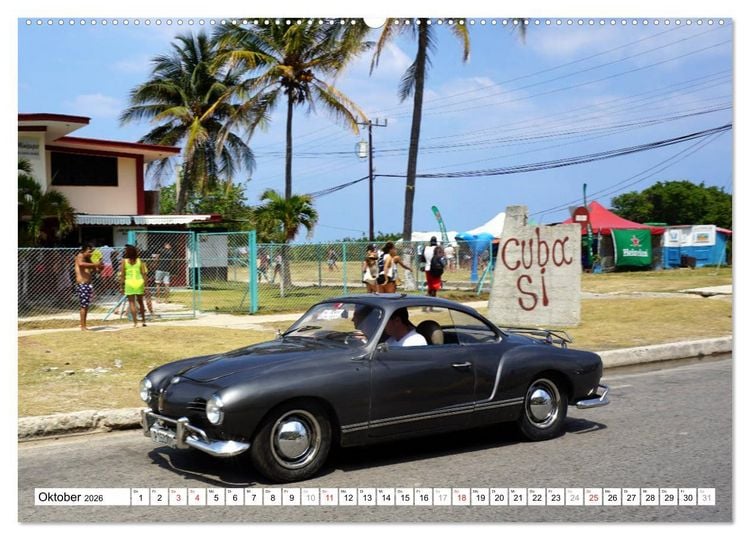 Produktbild: KARMANN GHIA - Auto-Legenden (hochwertiger Premium Wandkalender 2026 DIN A2 quer), Kunstdruck in Hochglanz