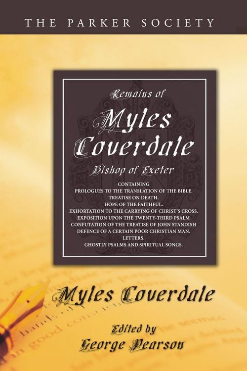 Produktbild: Remains of Myles Coverdale, Bishop of Exeter