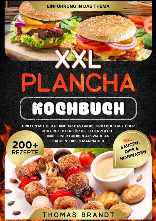 Produktbild: XXL Plancha Kochbuch