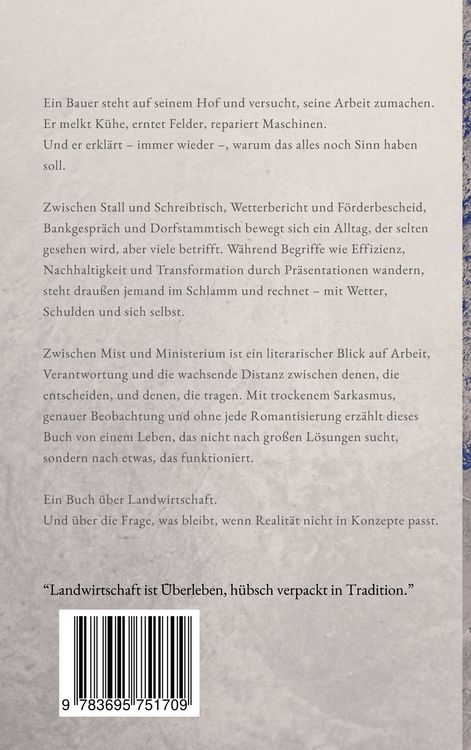 Produktbild: Zwischen Mist und Ministerium