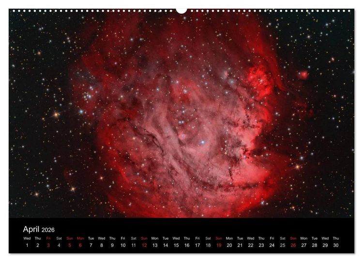 Produktbild: Deepsky (High Quality Premium Wall Calendar 2026 DIN A2 landscape),CALVENDO 12 Month Wall Calendar