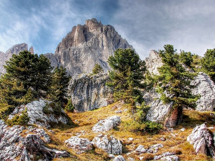 Produktbild: CALVENDO Puzzle Langkofel - Gr&ouml;den - 3181 Hm | 1000 Teile Lege-Gr&ouml;&szlig;e 64x48cm Foto-Puzzle f&uuml;r gl&uuml;ckliche Stunden